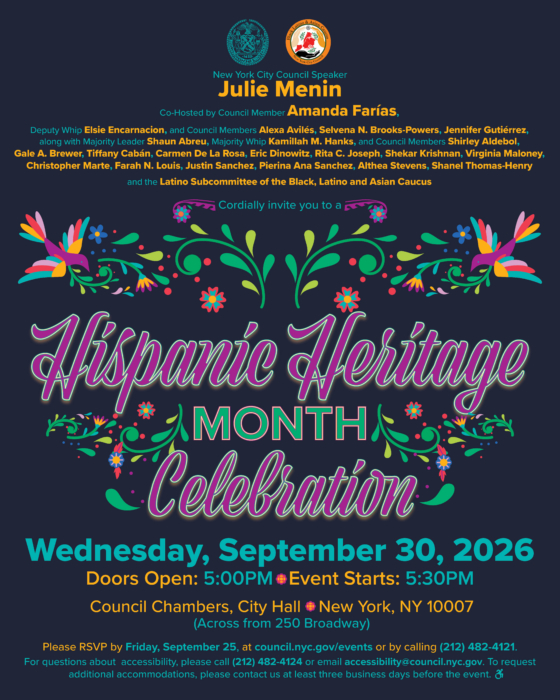 Hispanic Heritage Celebration 2026 — NYC Council